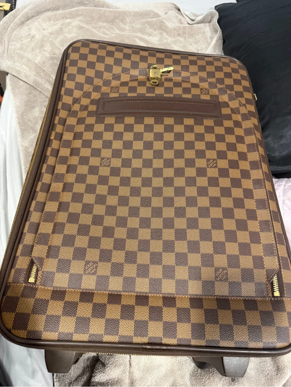 Louis Vuitton Brown Damier Carry on Luggage NEGOTIABLE